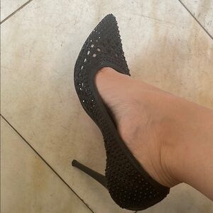 Elegant Black Stiletto Heels